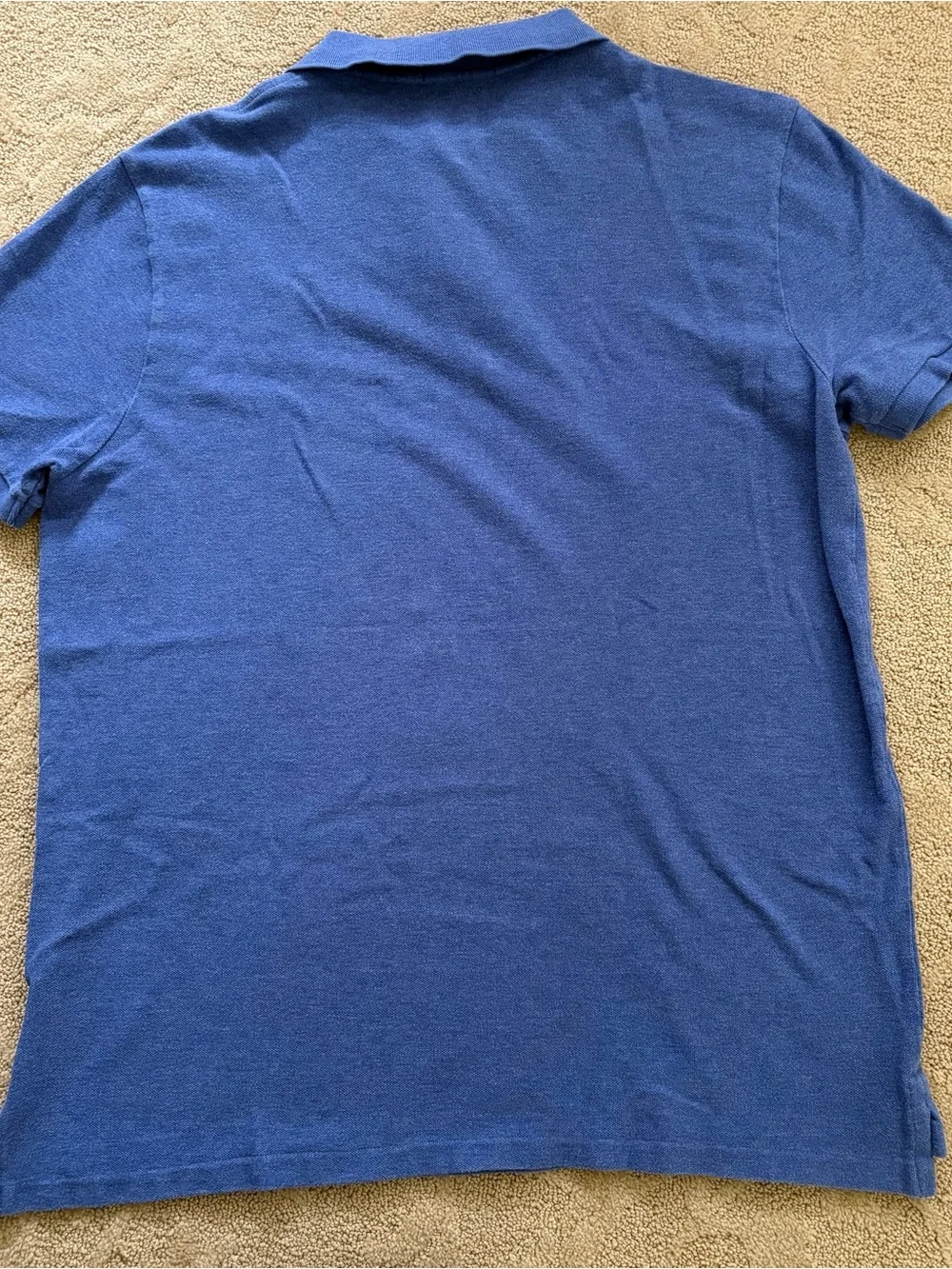 Ralph Lauren Men’s Blue Polo with Red Pony